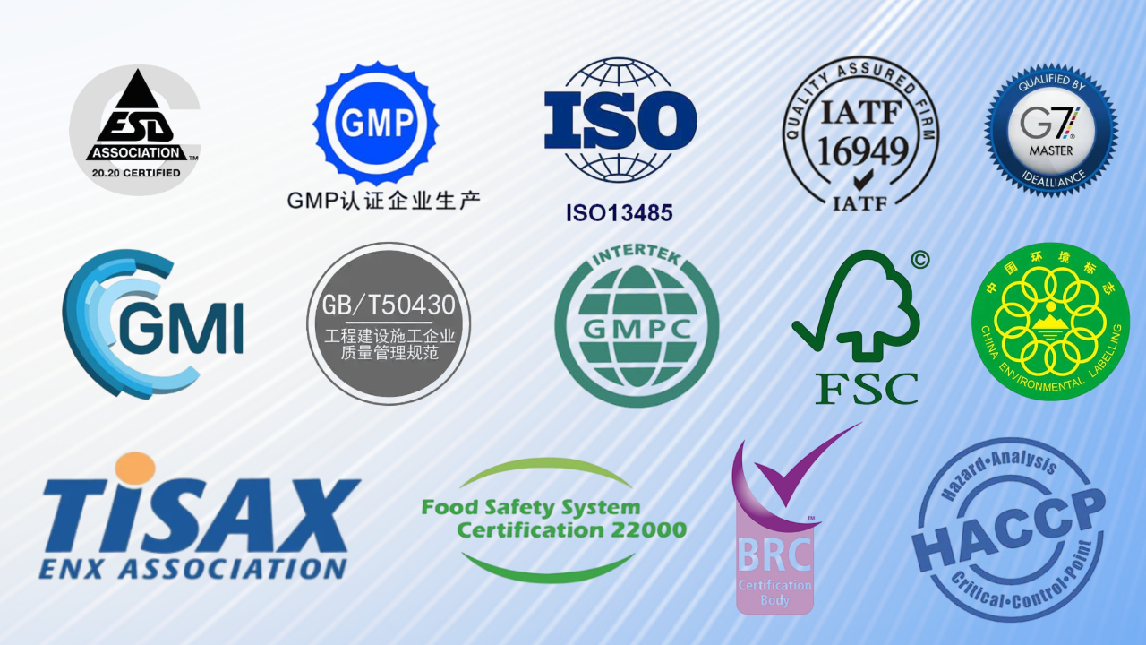 特殊行業(yè)認(rèn)證